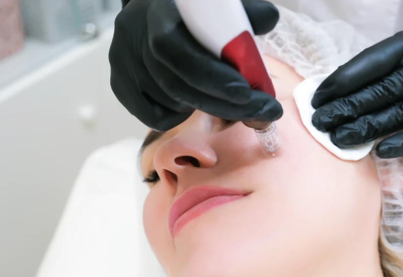 face microneedling