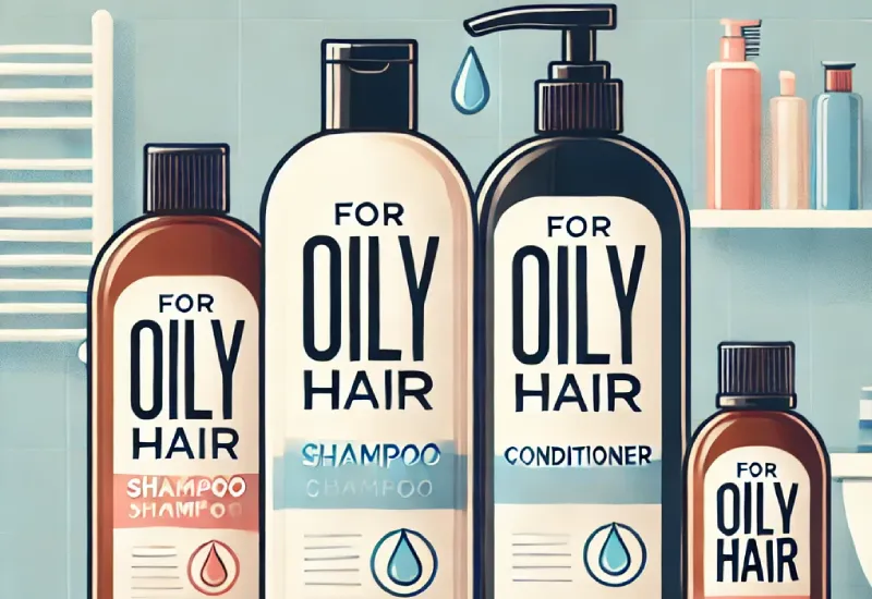 oily hair products